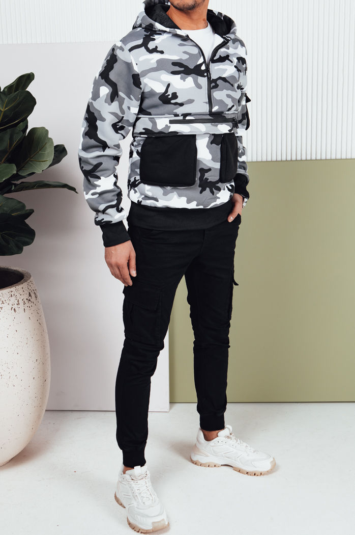 Moška jopa s kapuco Barva Moro DSTREET BX5655