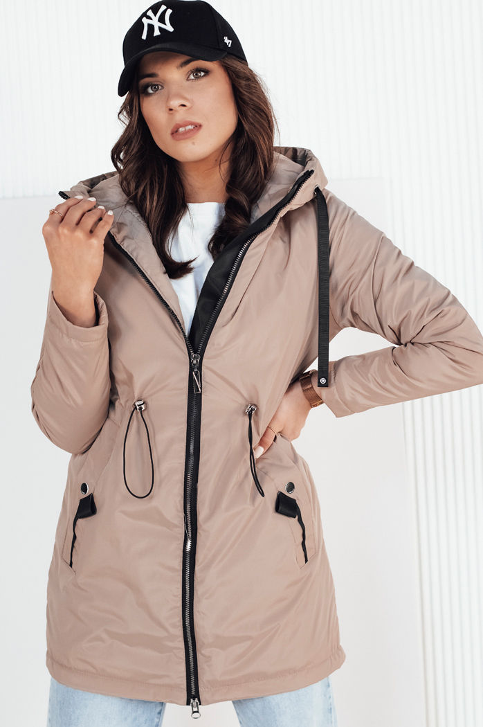 Ženska jakna parka GROLIN khaki Dstreet TY4173