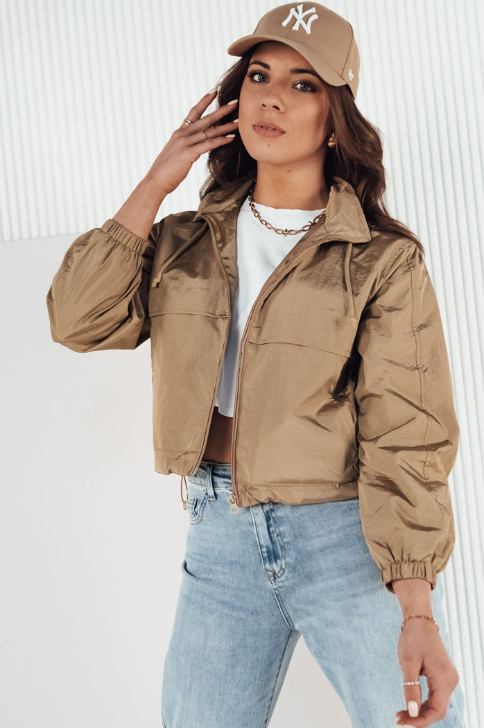 Ženska jakna GRAUS beige Dstreet TY4221