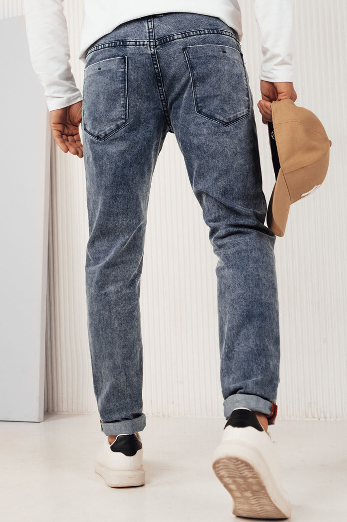 Moške jogger hlače Barva Mornarica DSTREET UX4234