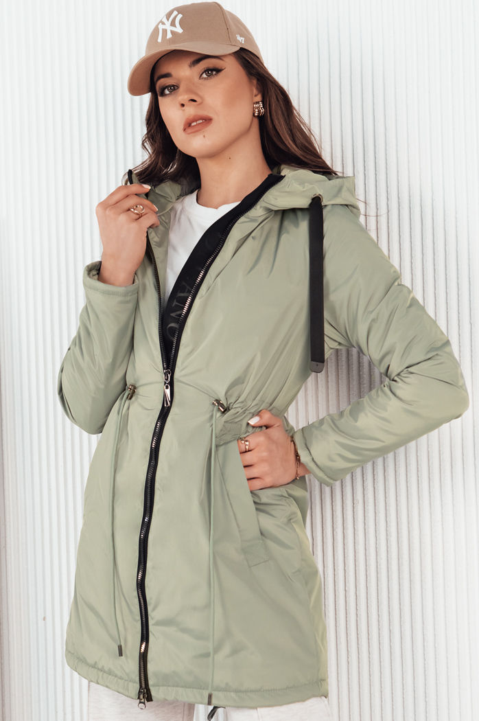 Ženska parka jakna VERCHA Barva Zelena DSTREET TY4262