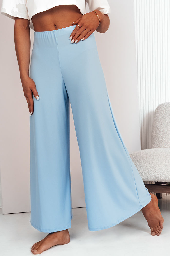 Ženske hlače casual TERENI Barva Modra DSTREET UY2003