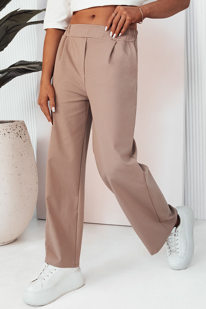 Ženske hlače casual RITES Barva Bež DSTREET UY2007