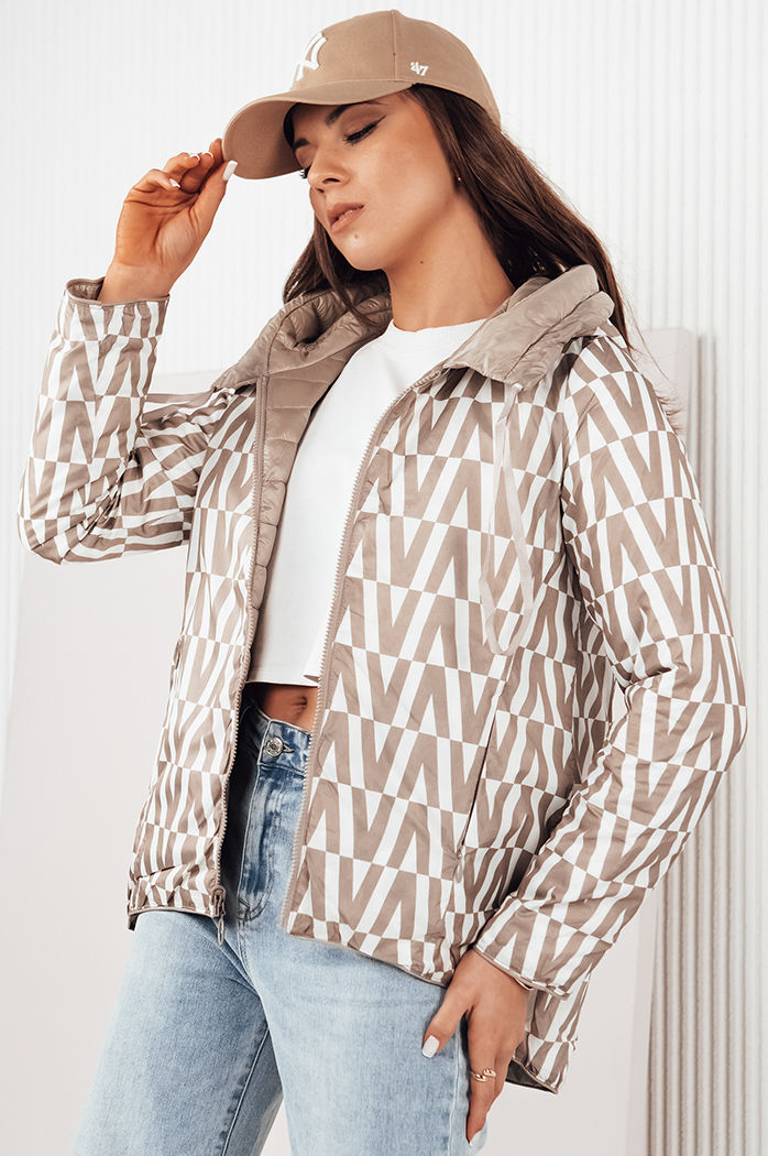 Ženska prešita jakna VANLY Barva Bež DSTREET TY4276