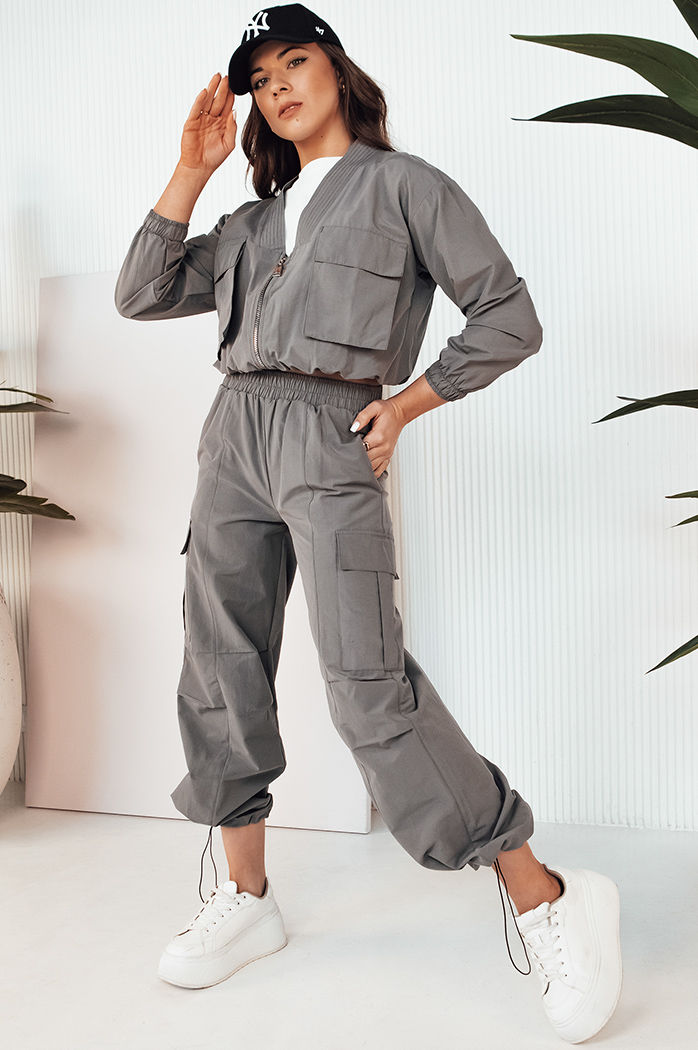 Komplet damski ROTVE szary Dstreet AY1025