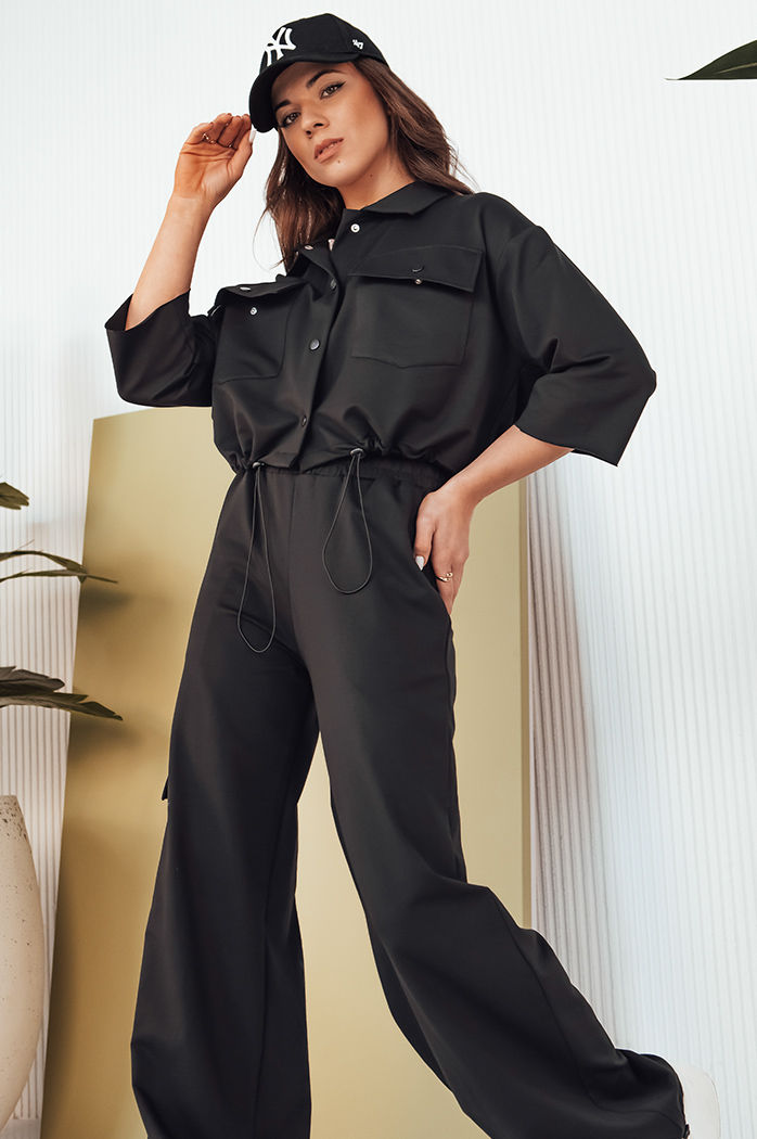 Komplet damski MAROD czarny Dstreet AY1028