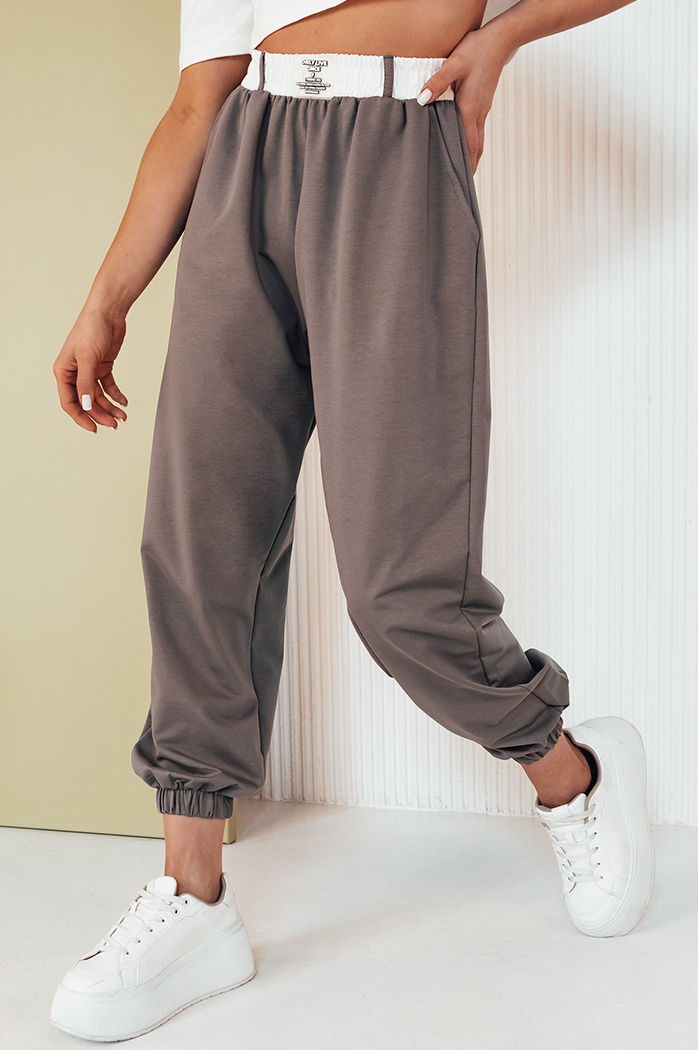 Ženske trenirke MINAM Barva siva DSTREET UY2014