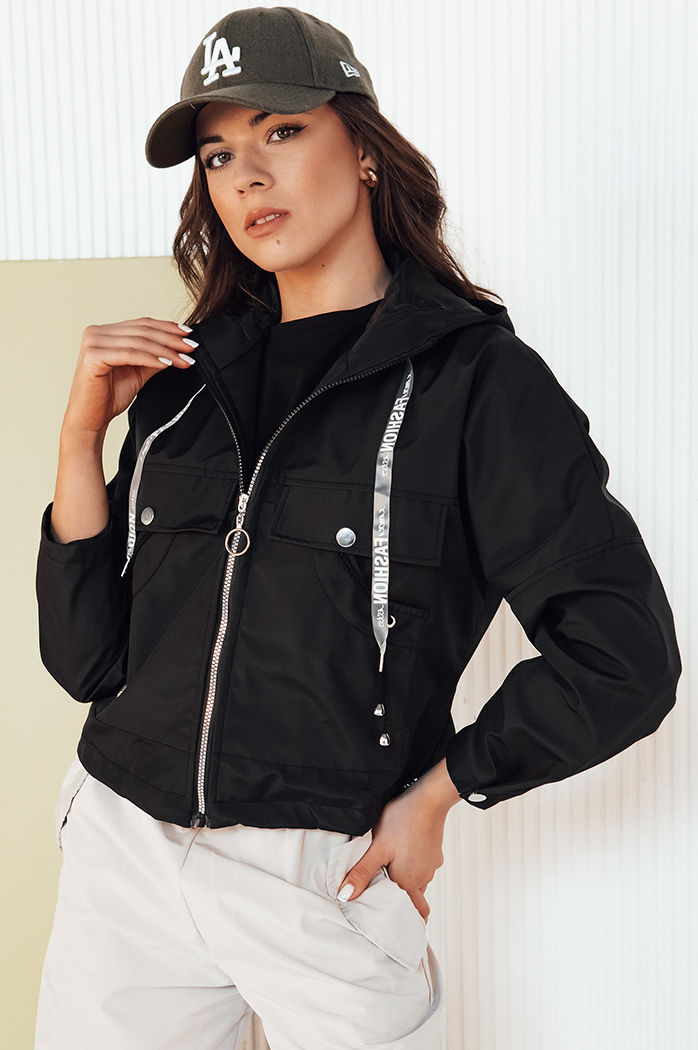 Kurtka przejściowa damska FERTI czarna Dstreet TY4304