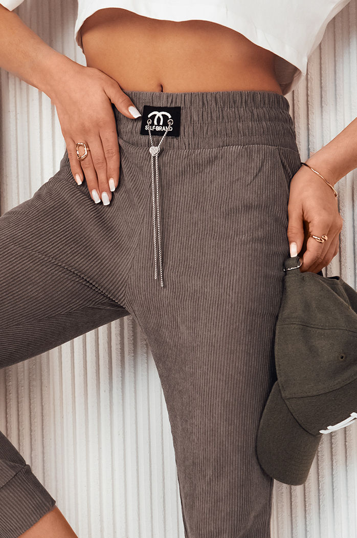 Ženske trenirke DERCY Barva siva DSTREET UY2044