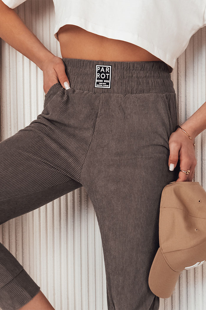 Ženske trenirke LORIST Barva siva DSTREET UY2056