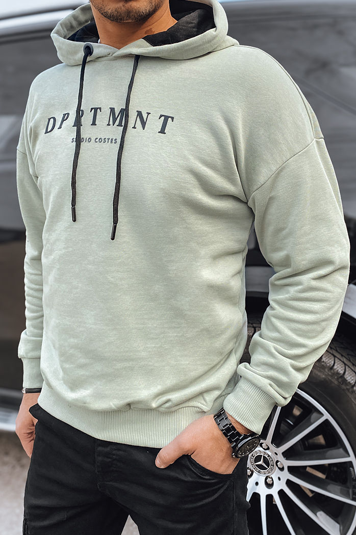 Moška jopa s potiskom Barva olivno DSTREET BX5678