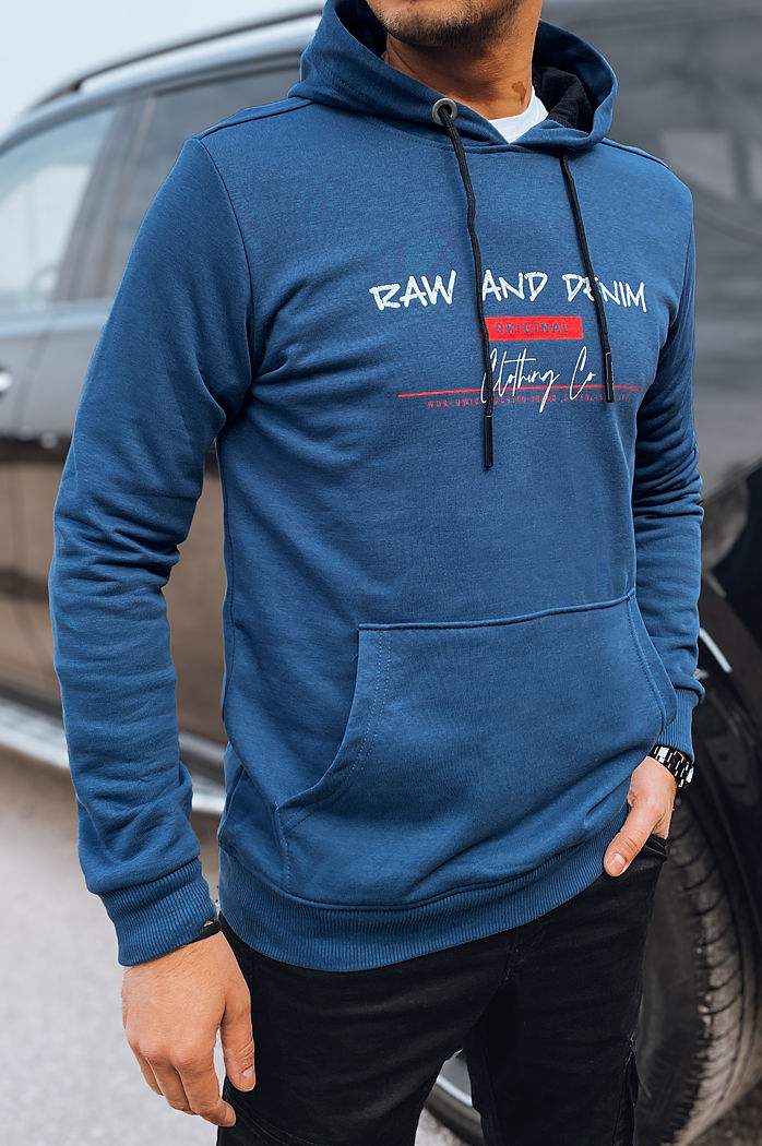 Moška jopa s potiskom Barva Modra DSTREET BX5708