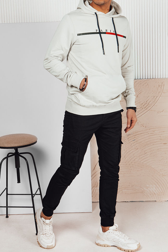 Moška jopa s potiskom Barva siva DSTREET BX5729