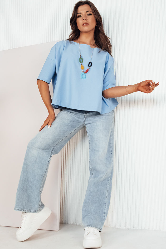 Ženska bluza BULS modra Dstreet RY2506