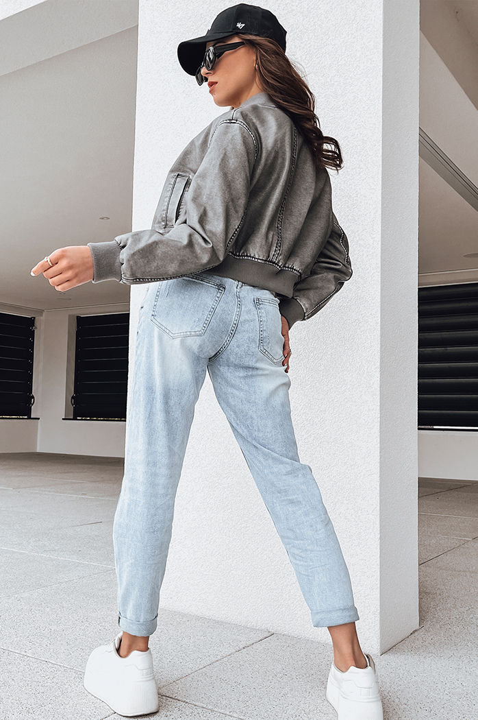 Ženska bomber jakna SANTOL Barva siva DSTREET TY4340