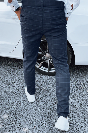 Spodnie męskie ciemnogranatowe Dstreet UX4391