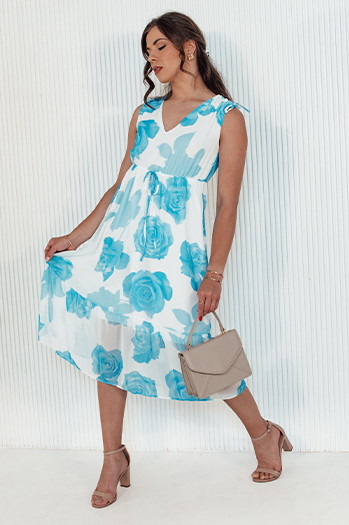 ROSALIE obleka bela Dstreet EY2509