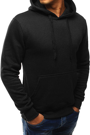 Moška jopa s kapuco Barva Črna DSTREET BX2028