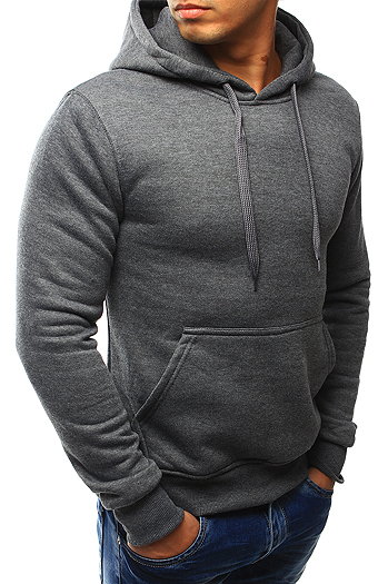 Moška jopa s kapuco Barva Temno siva DSTREET BX2085
