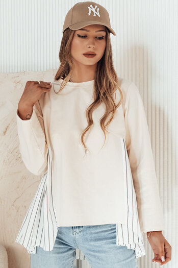 Ženska jopa brez kapuce FUNIL Barva Bež DSTREET BY1271