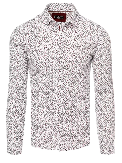 Moška vzorčasta srajca Barva Mornarica DSTREET DX2412