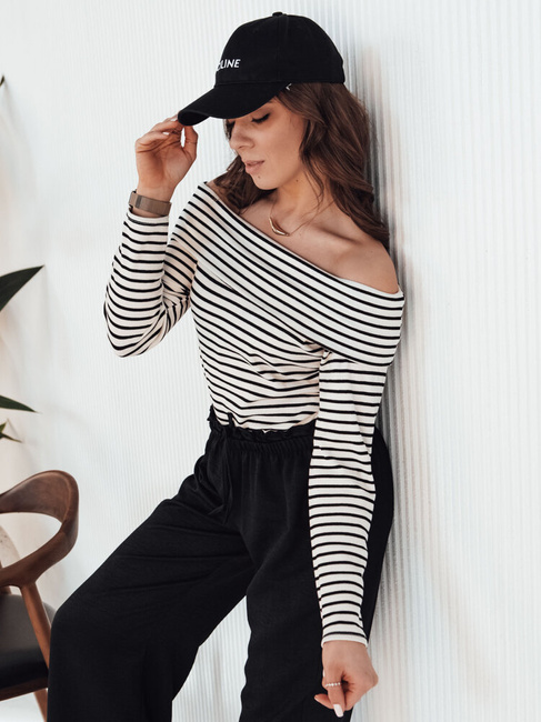 Ženska elegantna bluza TESSO Barva Črna DSTREET RY2352