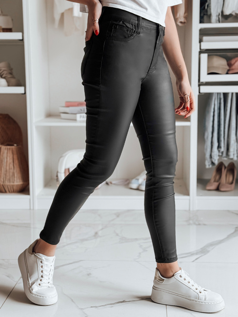 BLACKVIBE ženske hlače črne Dstreet UY2253
