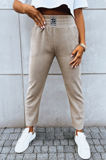 Ženske trenirke MOONLIGHT Barva Bež DSTREET UY1644