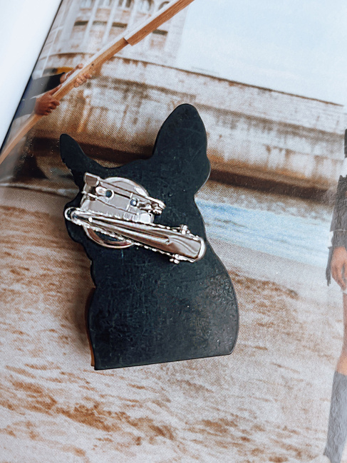 Ženski broš DOG BROOCH Barva  DSTREET HY0039