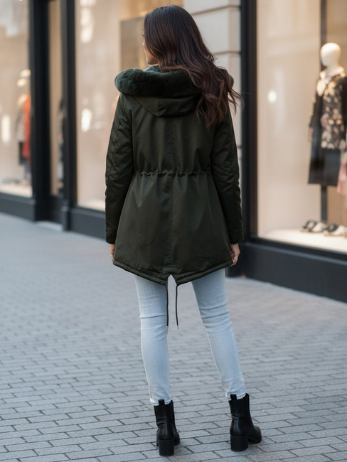 Kurtka damska ERISS zielona Dstreet TY4534z