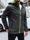 Moška softshell jakna Barva Temno siva DSTREET TX4472