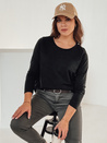 MINIMODA ženska bluza ene velikosti z obeskom črna Dstreet RY2678