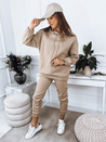 Ženski komplet trenirke KSENIIA PREMIUM Barva Svetlo bežova DSTREET AY0784