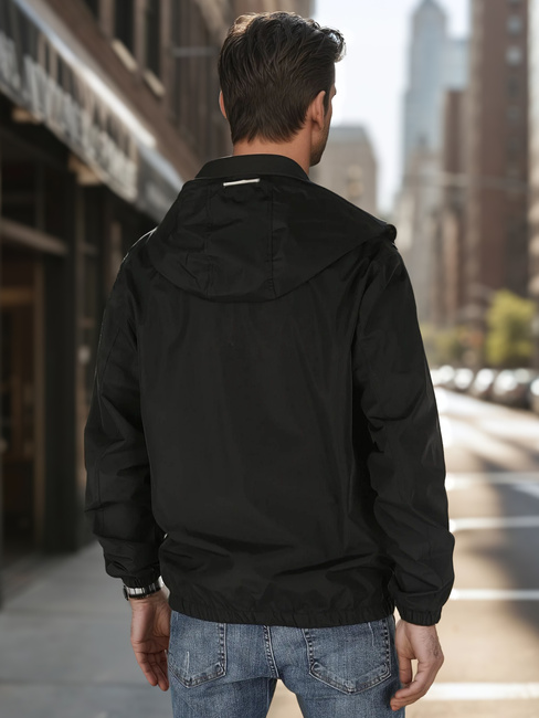 Moška prehodna jakna črna Dstreet TX4700