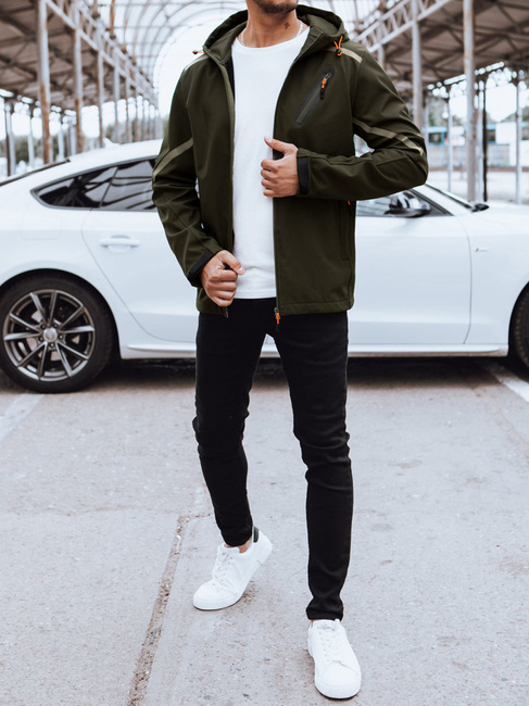 Moška softshell jakna Barva Zelena DSTREET TX4480