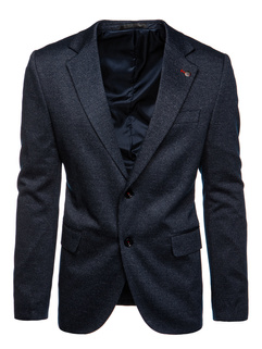 Moški blazer casual Barva Mornarica DSTREET MX0610_1