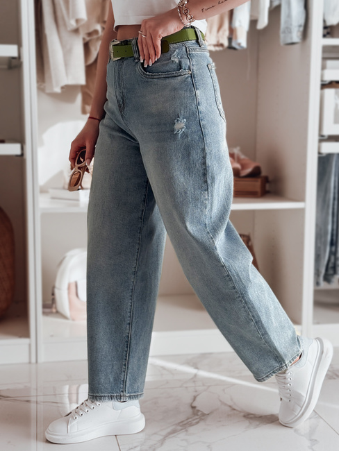 Ženske jeans hlače WIDELEGS blue Dstreet UY2472
