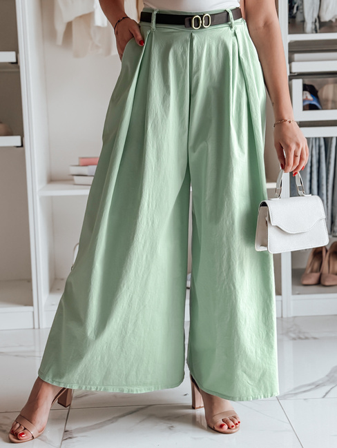FLOWES krilo-hlačnice s pasom FLOWES mint Dstreet UY2594
