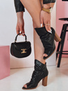 Ženski škornji s petko BOOTSER black Dstreet ZY0815