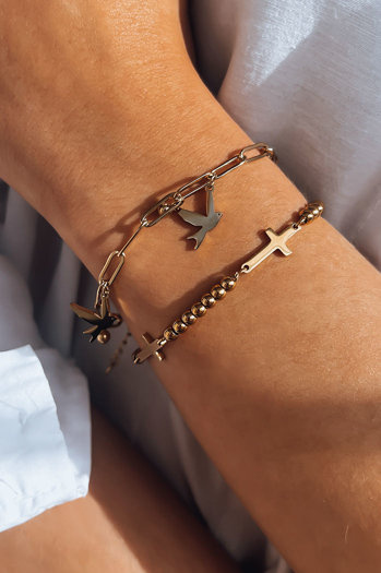 Ženska zapestnica CROSS Barva zlati DSTREET LY0064