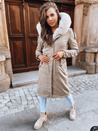 Ženska zimska jakna HARPERSOFT beige Dstreet TY3687