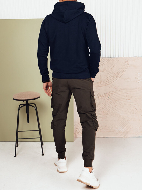 Moška jopa s kapuco Barva Mornarica DSTREET BX5727