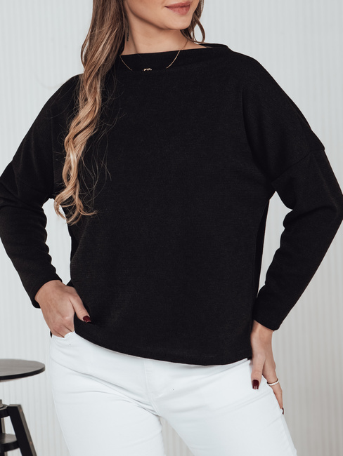 Ženska bluza WERIIO z obeskom črna Dstreet RY2710