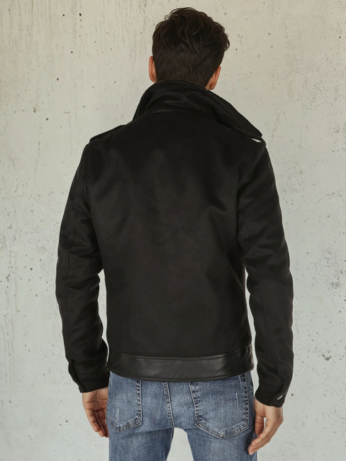 Moška zimska bunda ramones black Dstreet TX4660