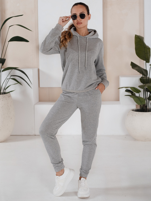 Ženski komplet trenirke MILIAN Barva Svetlosiva DSTREET AY0812