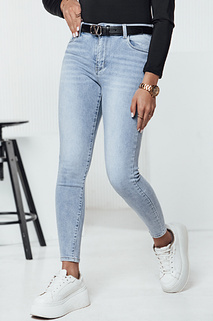 Ženske jeans hlače FITTYCHIC push up blue Dstreet UY2315