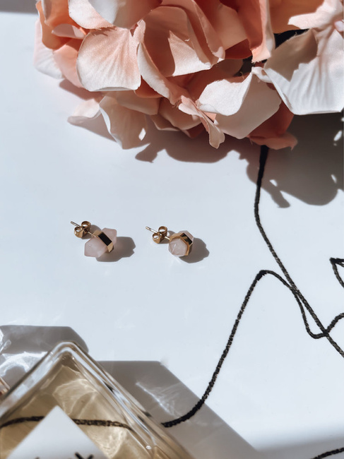 Ženske uhane VERIEGATA Barva Roza DSTREET JY0010