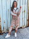 Ženska jakna BIBI camel Dstreet TY3114