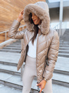 Ženska zimska jakna HAZEL SOFT Barva zlati DSTREET TY3692 
