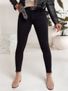 Ženske jeans hlače CLARET black Dstreet UY2249